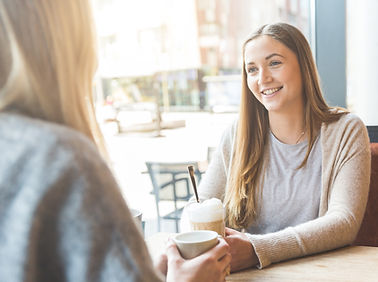 Friends Having Coffee